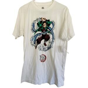 Demon Slayer Kimetsu No Yaiba Mugen Train The Movie Men's Large Graphic T-Shirt